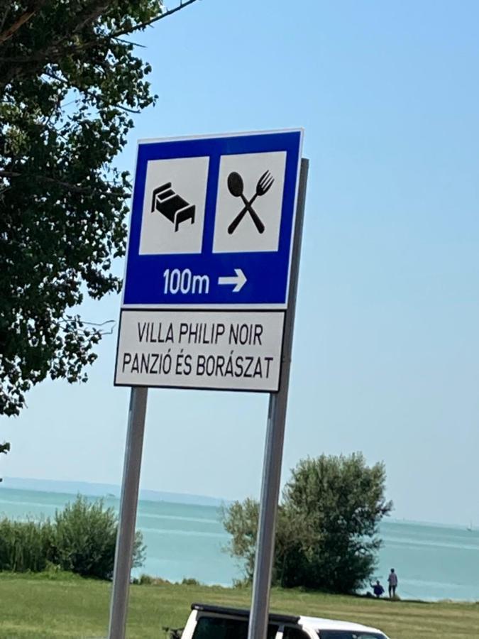 Villa Philip Noir Révfülöp Екстериор снимка